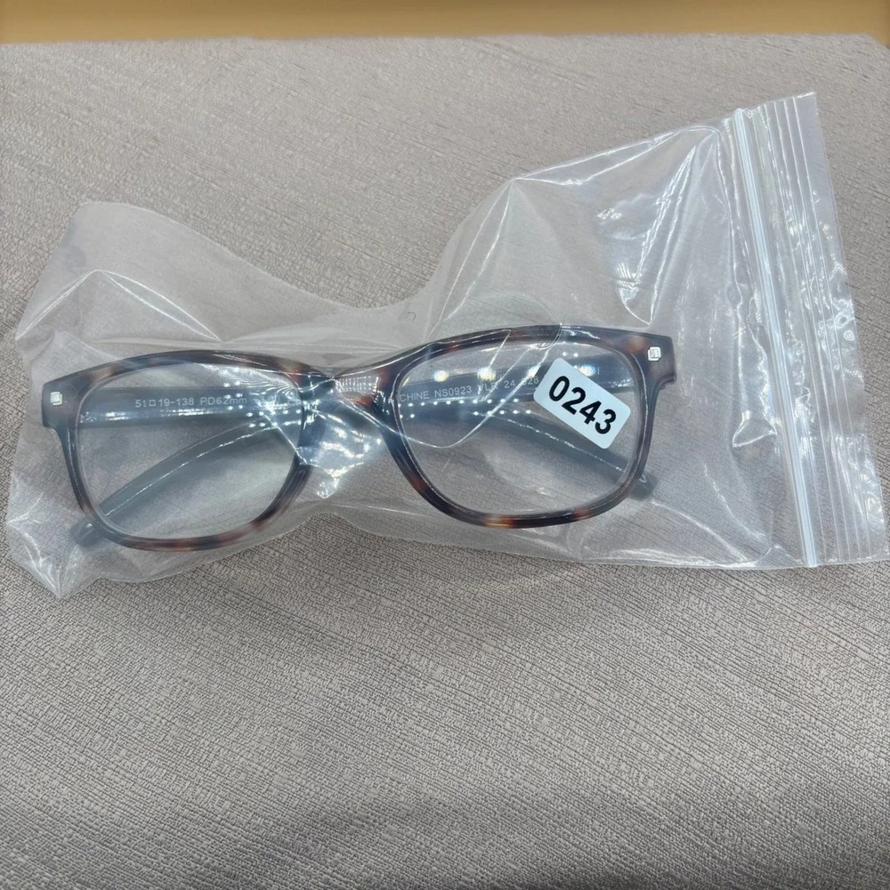Tortoise Shell Rectangular Reading Glasses +3.00 NS0923 VLR 24 628 BRN Grey 51mm